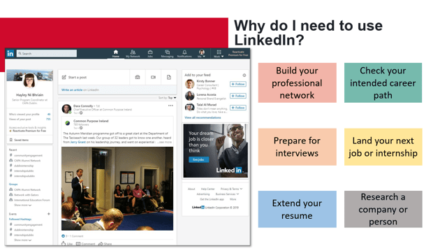 Screenshot of LinkedIn Presentation from Hayley Ni Bhriain-1